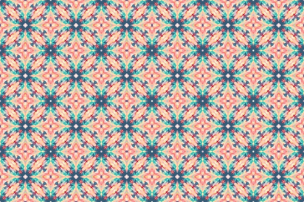 Ein nahtloses mustergeometrischer tribalgeometrischer batik-ikataztec-stilethnisches boho-nahtloses muster