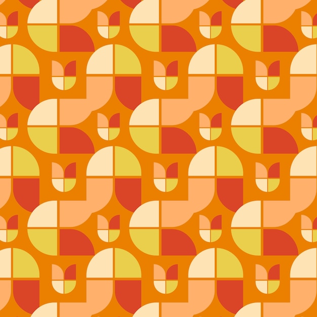Ein nahtloses Stoffmuster mit einzigartigem Design