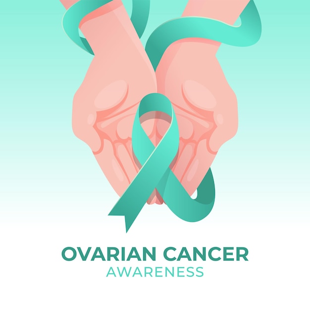ein Plakat mit der Aufschrift "Un Cancer Awareness"