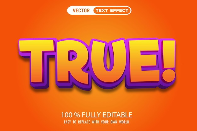 ein Poster für true - der Text zeigt nur die tatsächliche Größe Ihres eigenen