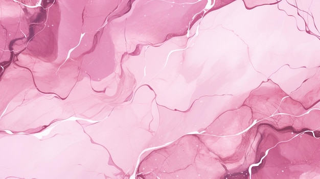 Vektor ein rosa-weißes gemälde eines aquarellgemäldes