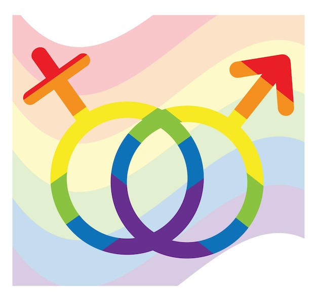 Vektor ein schild mit einer flagge für die lgbt pride day illustration stop homophobie für den internationalen tag gegen homophobie