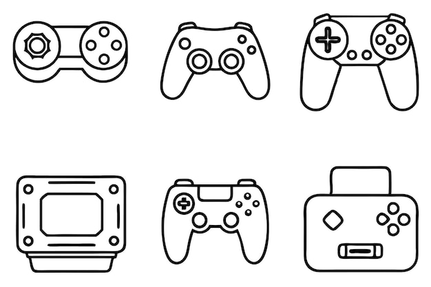 ein schwarz-weißes Bild eines Videospiel-Controllers