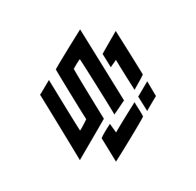 ein schwarz-weißes Logo mit dem Buchstaben e