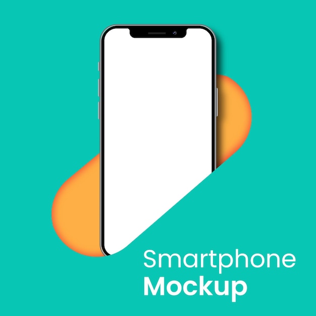 ein Smartphone mit Orangen auf dem Bildschirm