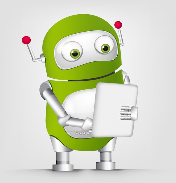 Ein süßer Roboter