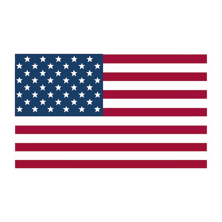 Vektor ein united states flag design grafik illustration clipart eps