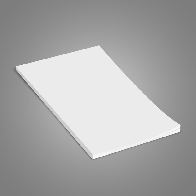 ein weißes Stück Papier mit einer weißen Serviette darauf
