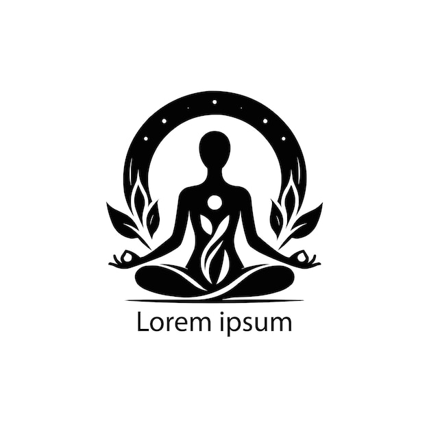 ein Yoga-Logo-Design