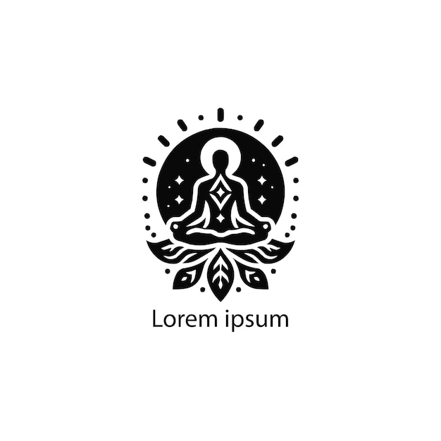 ein Yoga-Logo-Design