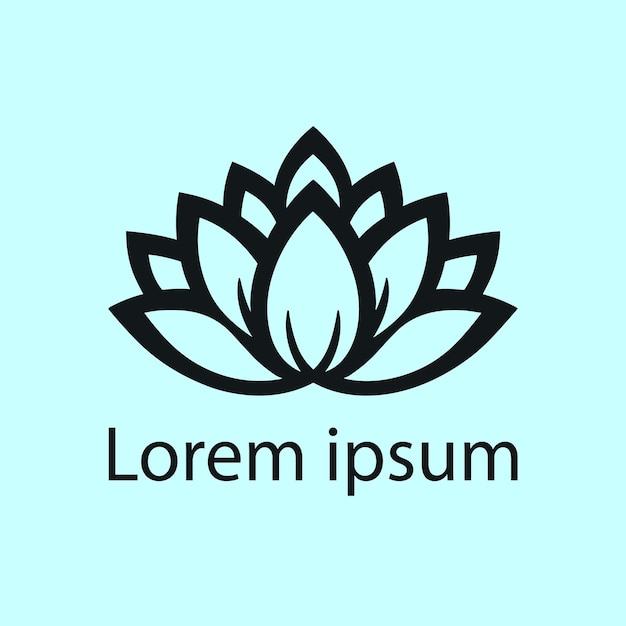 ein Yoga-Wellness-Logo