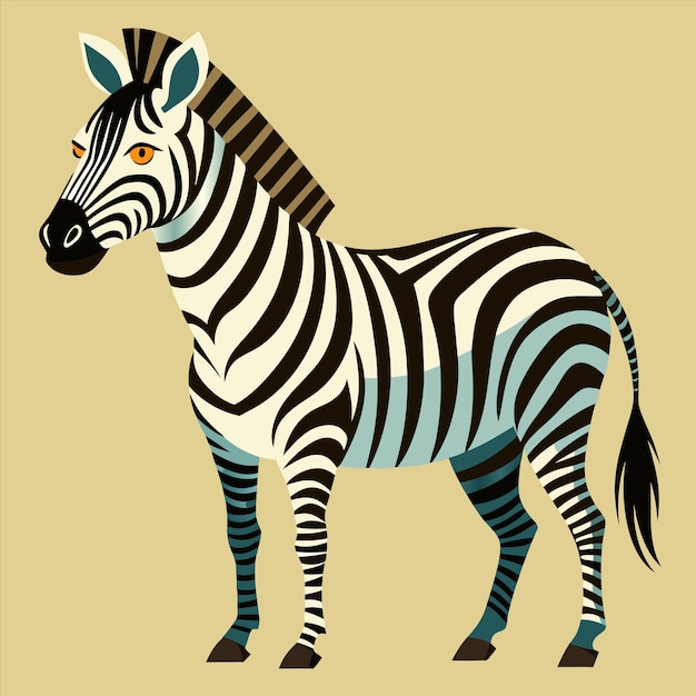 ein Zebra mit dem Namen Zebra drauf