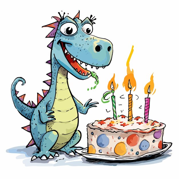 Dinosaurier Geburtstag Bilder Kostenloser Download auf Freepik