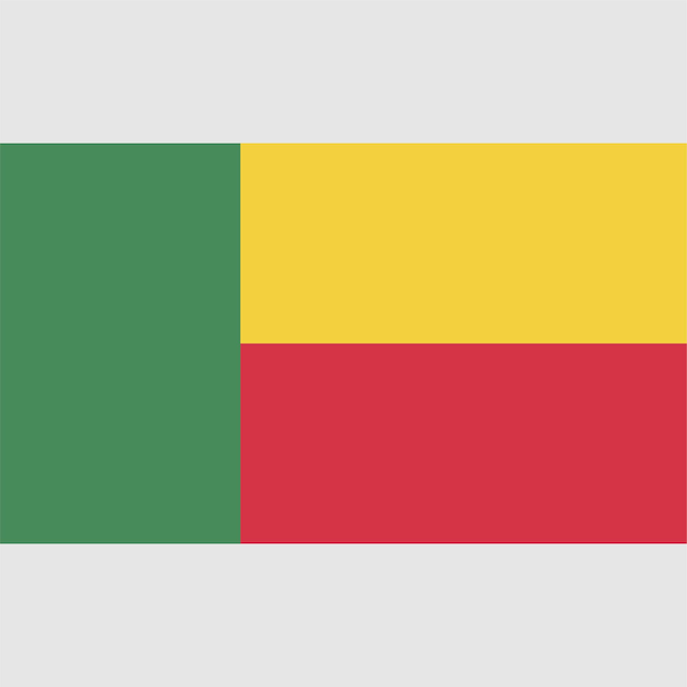 Eine Flagge, auf der „Ghana“ steht