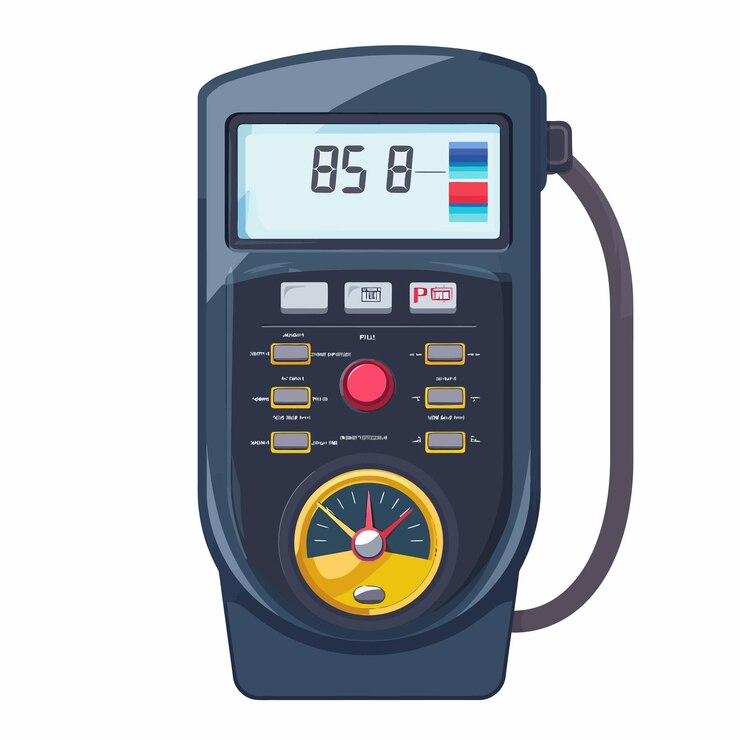 Vektor eine maschine, auf der die nummer 60 steht