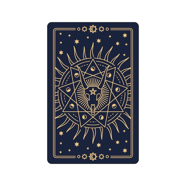eine schwarze und goldene Karte mit einem Sternentwurf
