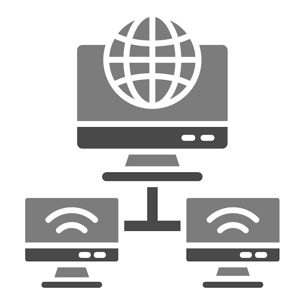 eine Webseite mit einem Globus und einem Globus darauf
