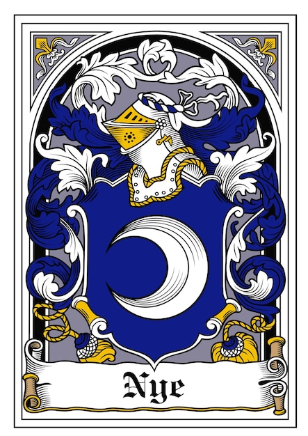 eine Zeichnung einer blauen und goldenen Krone mit einer goldenen Krone