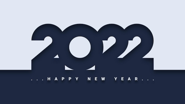 Einfacher Hintergrund des guten Rutsch ins Neue Jahr 2022