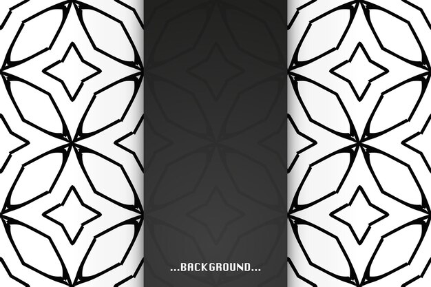 Einfacher Hintergrund mit ethnischen Formen.