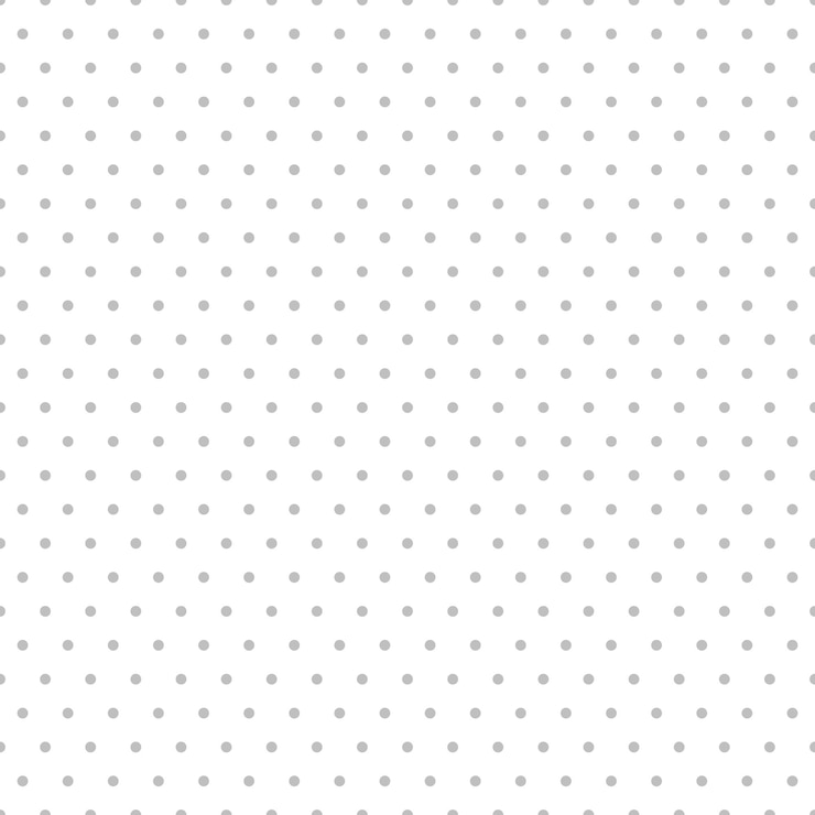 Vektor einfaches nahtloses gepunktetes muster polka dot wiederholbarer hintergrund weiße und graue endlose textur