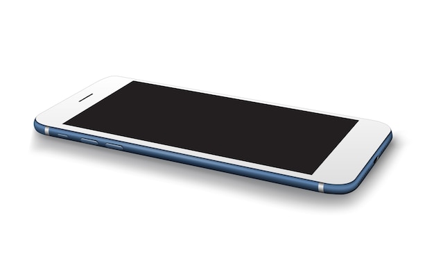 Einfaches Platzbild des Smartphone-Modells in Schirm Smartphone.