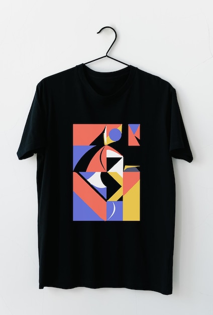 Einfaches T-Shirt-Design mit Typographie