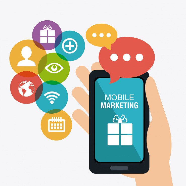 Vektor einkaufen, e-commerce und marketing