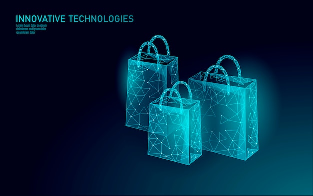 Einkaufstasche . Online-Shop Handelsmarkt Technologie. Jetzt kaufen Vorlage. Mobiler Verkauf