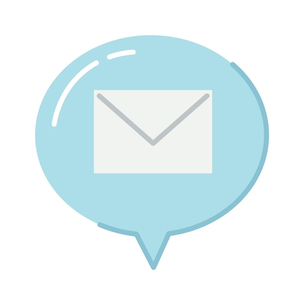 Einkommen E-Mail-Zeichen Gestaltungselement Vektor-Illustration
