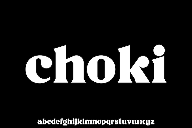 einzigartige Art elegante Schrift und Glamour Alphabet Set