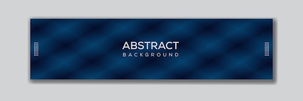 Vektor einzigartige technologie abstract hintergrund für linkedin cover foto gradient dunkelblaue hintergrundfarbe