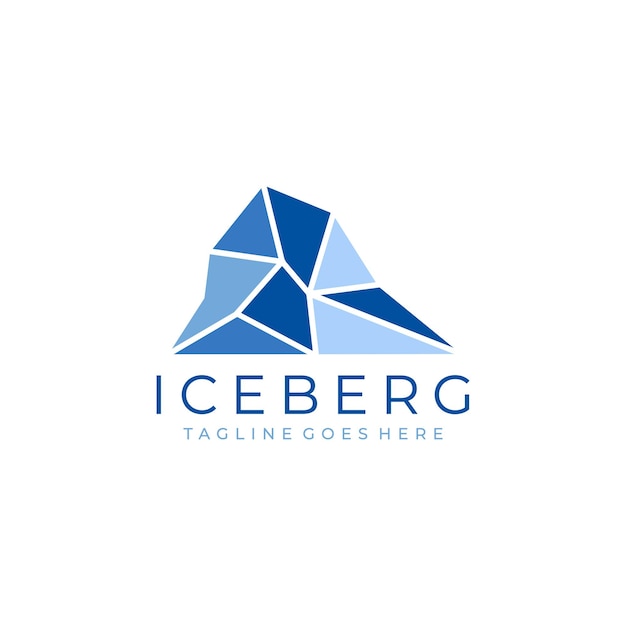 Eisberg-logo-design-vektor-illustration