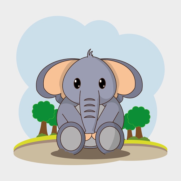 Elefant cartoon