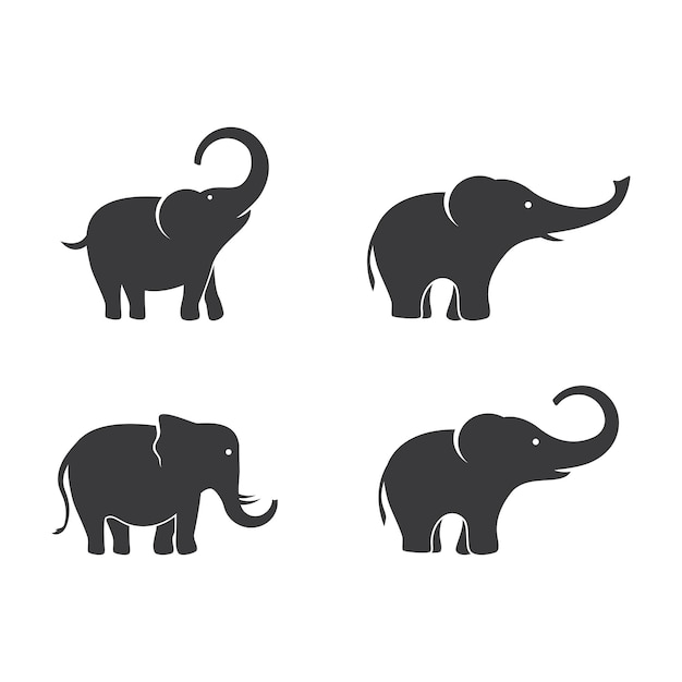 Elefant-Logo-Illustration