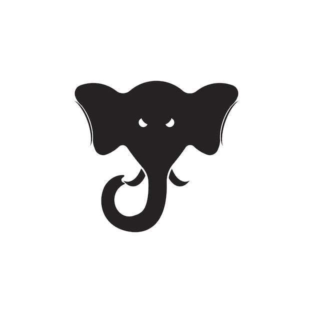 Elefant-vektor-symbol