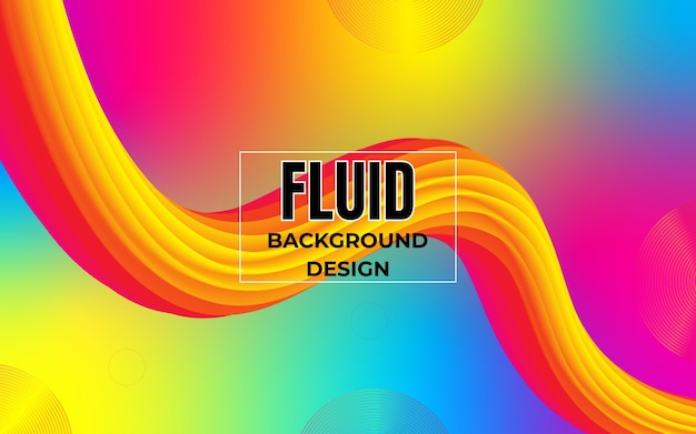 Elegant Vector Fluid Design Ideal für dynamische und moderne visuelle Inhalte