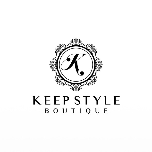 Vektor elegante boutique business logo design konzept vektor vorlage luxus mode logo vorlage