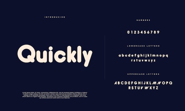 Elegante buchstaben schriftart und zahl klassischer schriftzug minimale modedesigns typografiemodus