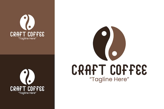 Elegante Kaffeeröster-Logos für High-End-Coffee-Shop-Branding