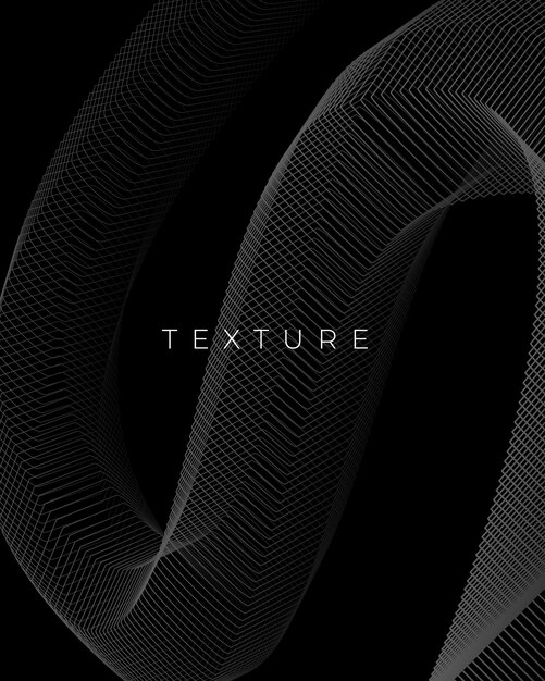 Vektor elegante minimalistische schwarze und breite hintergrundtextur