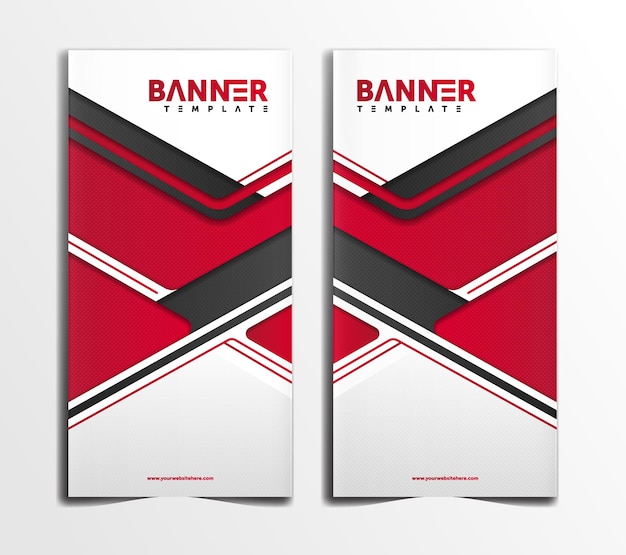 Vektor elegante moderne pair-banner-vorlage