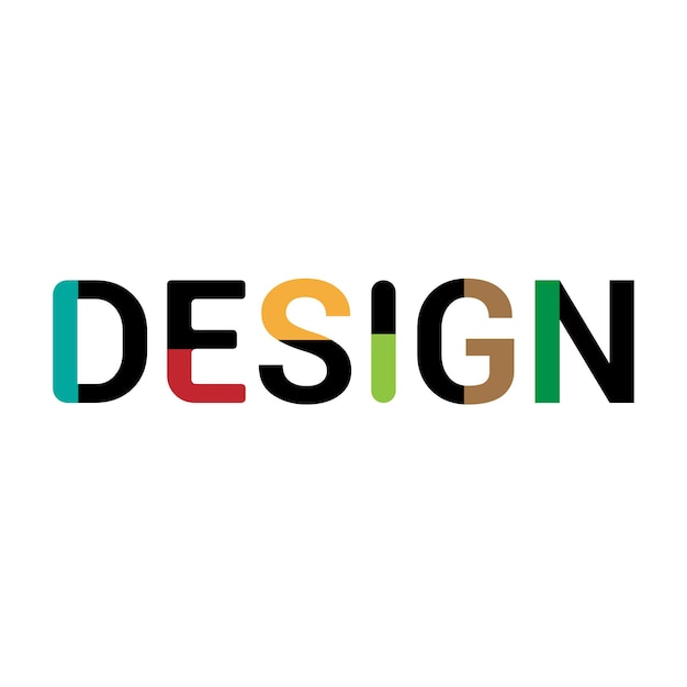 elegante Typografie künstlerisches Objektdesign mit kreativen Zitaten