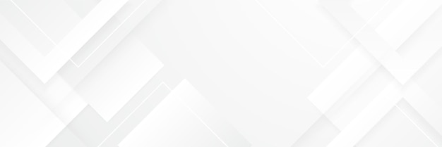 eleganter abstrakter weißer Banner-Hintergrund mit glänzenden Linien