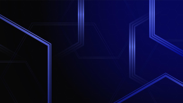 Eleganter Hintergrund mit Hexagon-Design