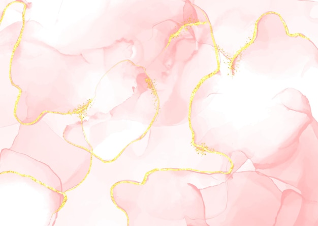 Eleganter pastellrosa Alkoholtintenhintergrund