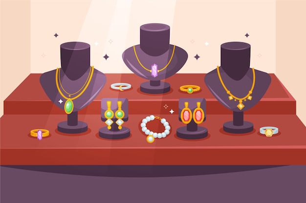 Eleganter Schmuck-Hintergrund