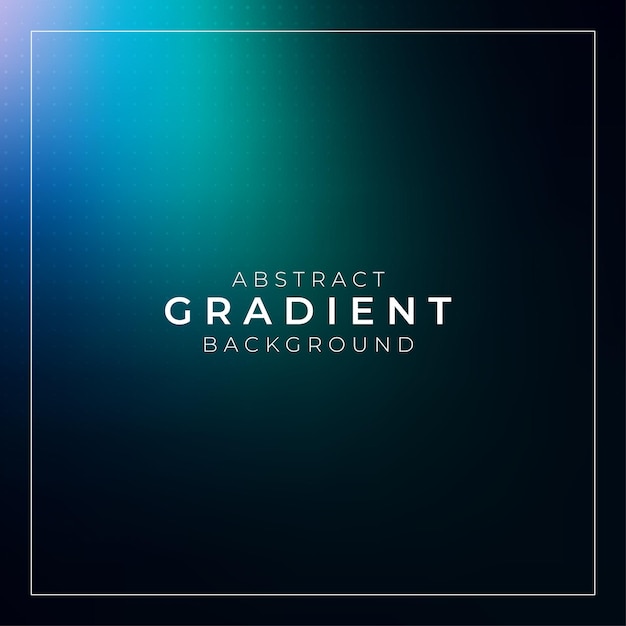 Elegantes abstraktes gradientes Tapetendesign in blauen und grünen Farbtönen