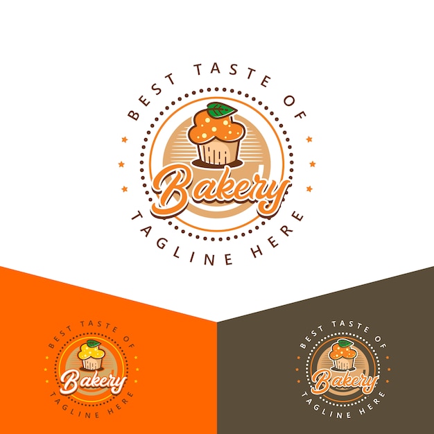 Elegantes bäckerei-logo