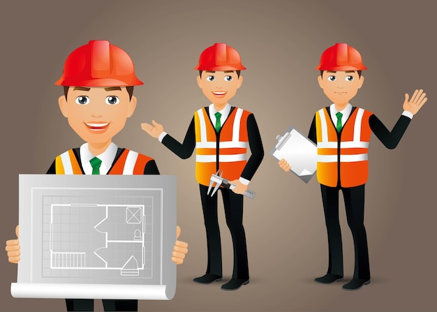 Elegantes PeopleProfessional Engineer Set